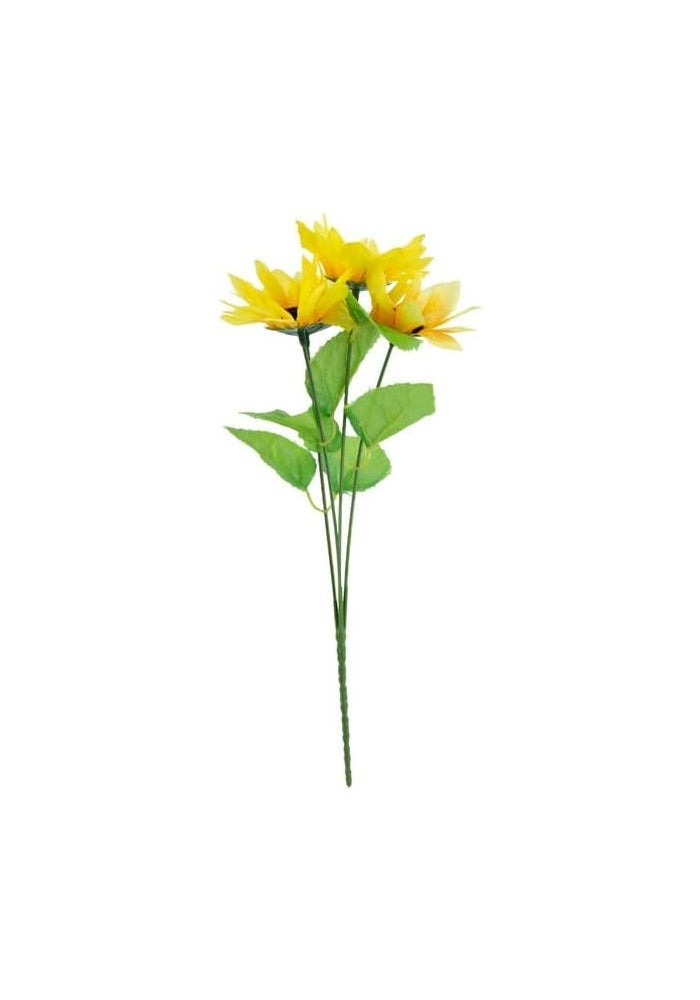 Daiso شجرة دوار الشمس الداكنة الصفراء من دايسو - Image 1